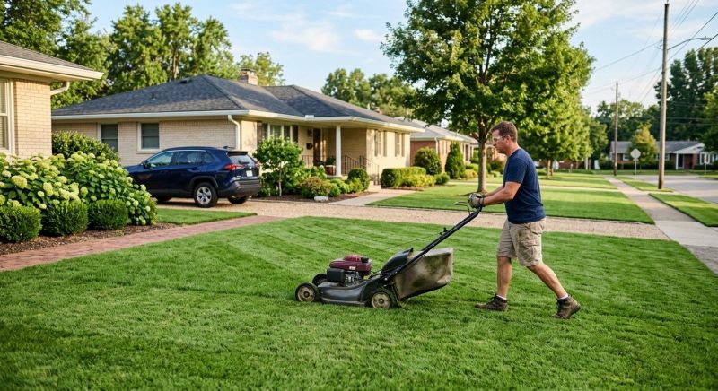 Hill Mowing in Bowie, MD