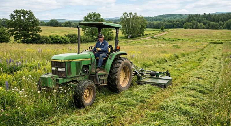 Meadow Mowing in Calvert County, MD